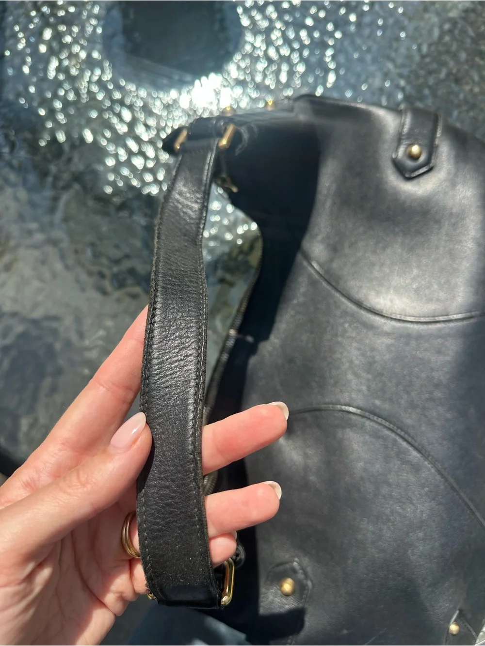 Gucci horsebit hobo bag
